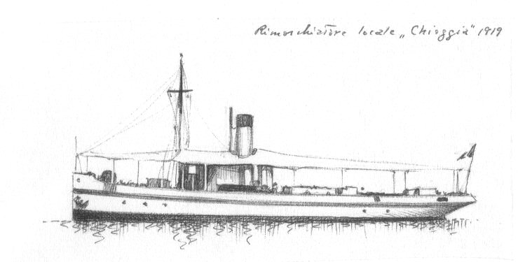 1919 - Rimorchiatore locale 'Chioggia'